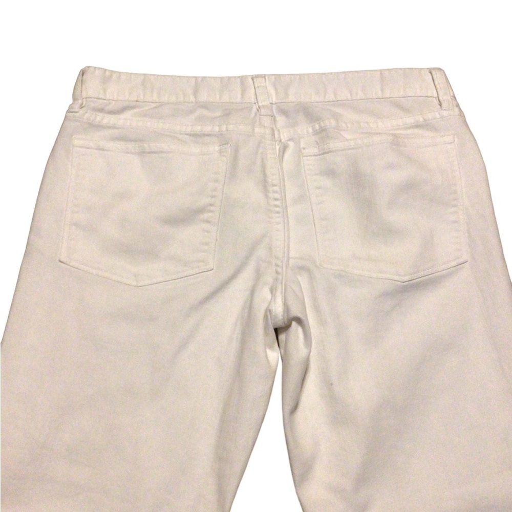 J. Crew Jeans Size 30 White Toothpick Ankle - Picture 3 of 11